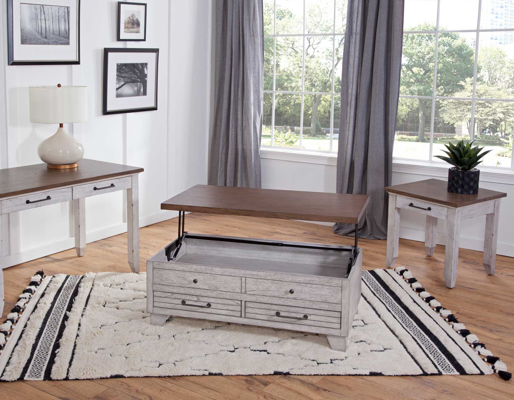 Bear Creek Lift-Top Cocktail Table - Image 6