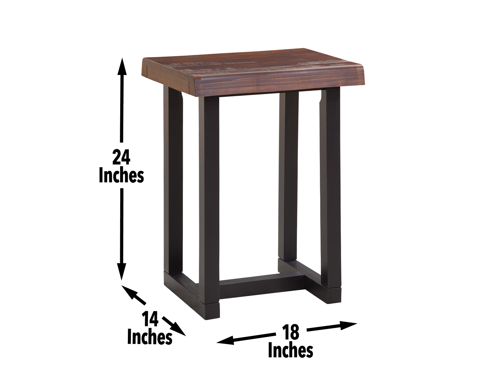 JENNINGS 24" BACKLESS COUNTER STOOL - Image 8
