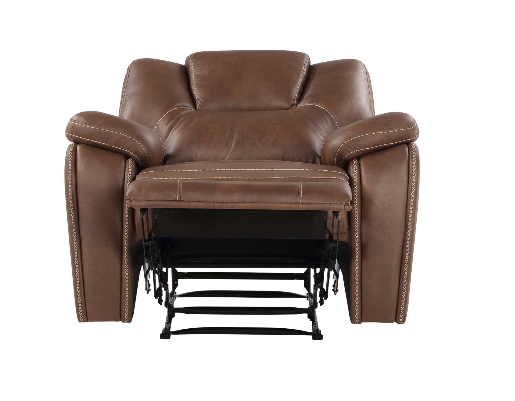 KATRINE MANUAL RECLINER, BROWN - Image 6
