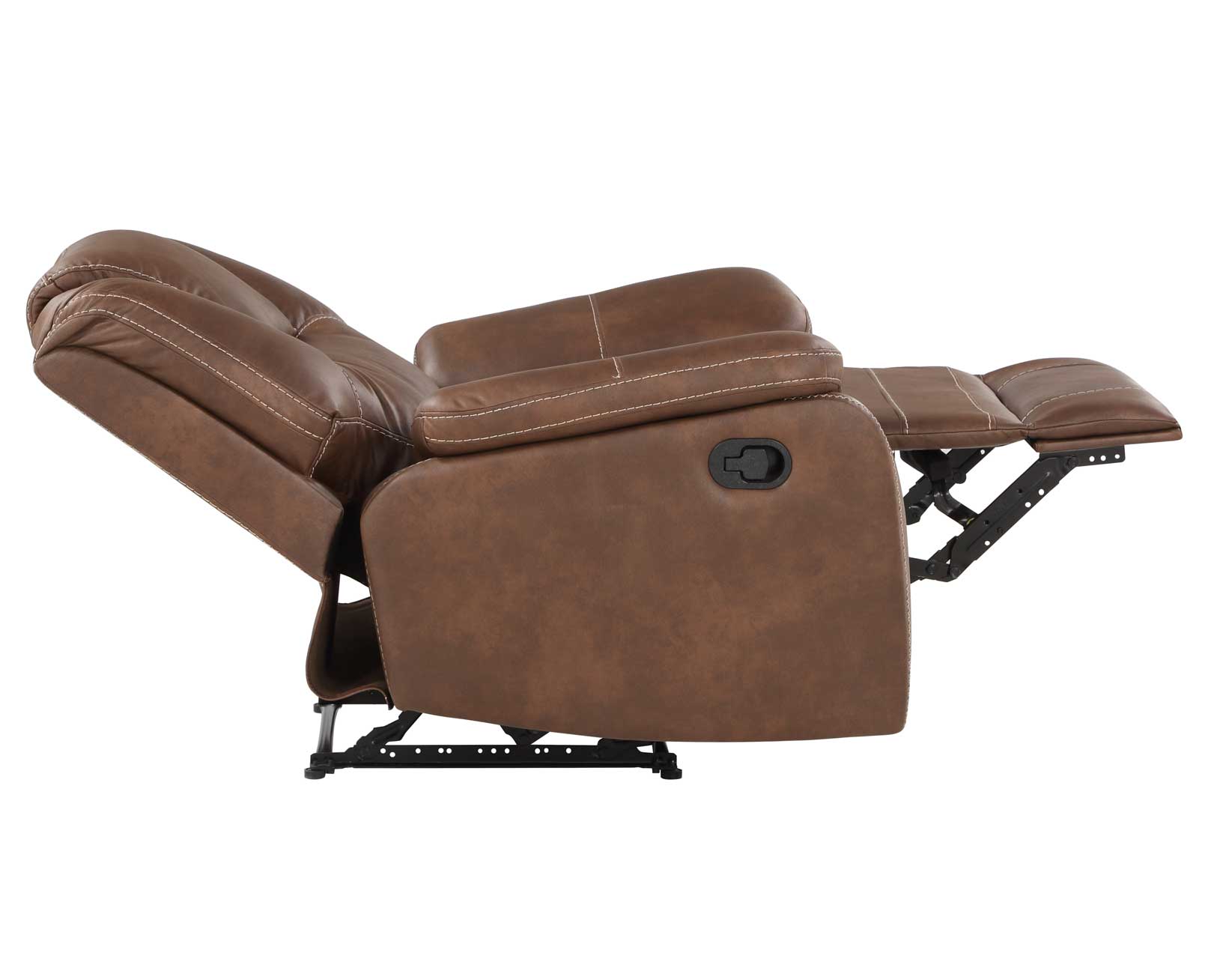 KATRINE MANUAL RECLINER, BROWN - Image 8