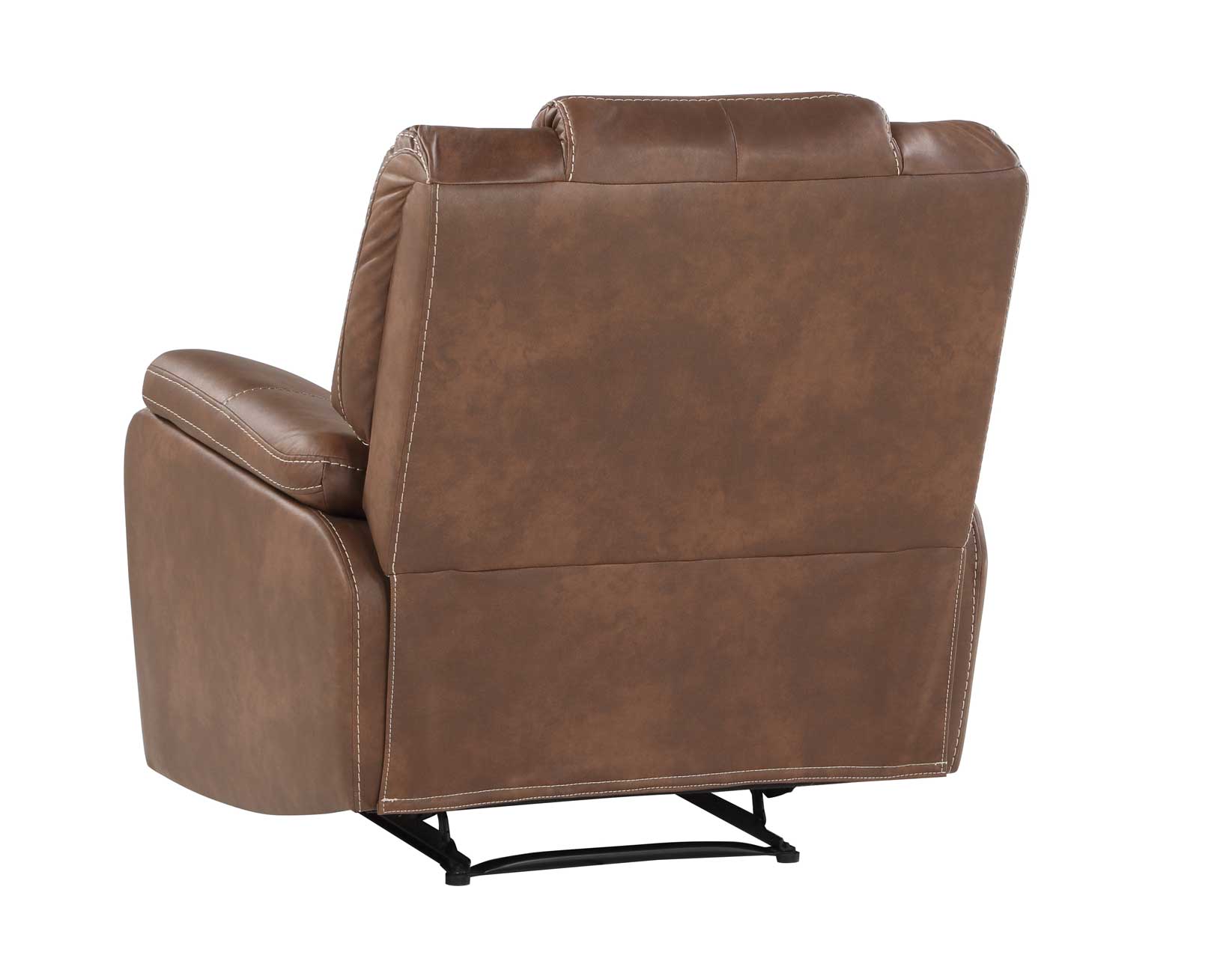KATRINE MANUAL RECLINER, BROWN - Image 9