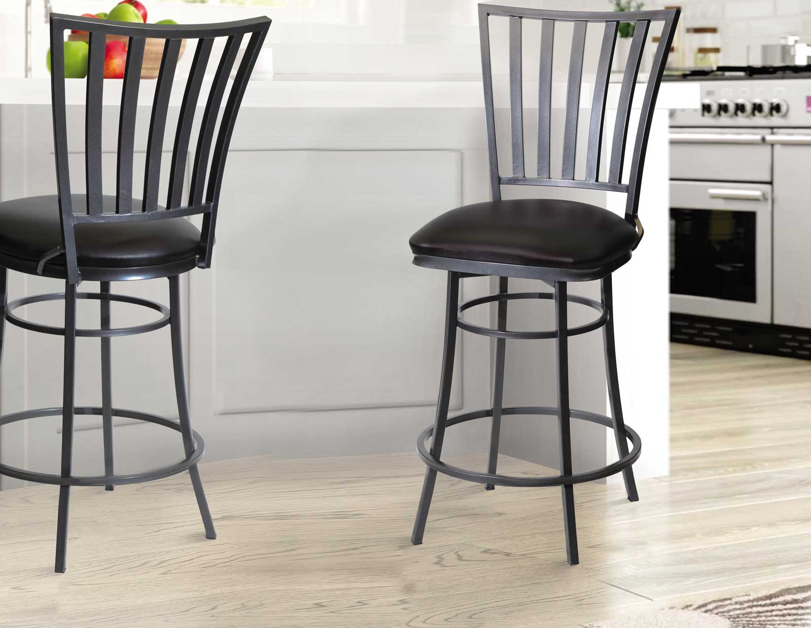 STELLAN 24" COUNTER STOOL, SWIVEL - Image 2