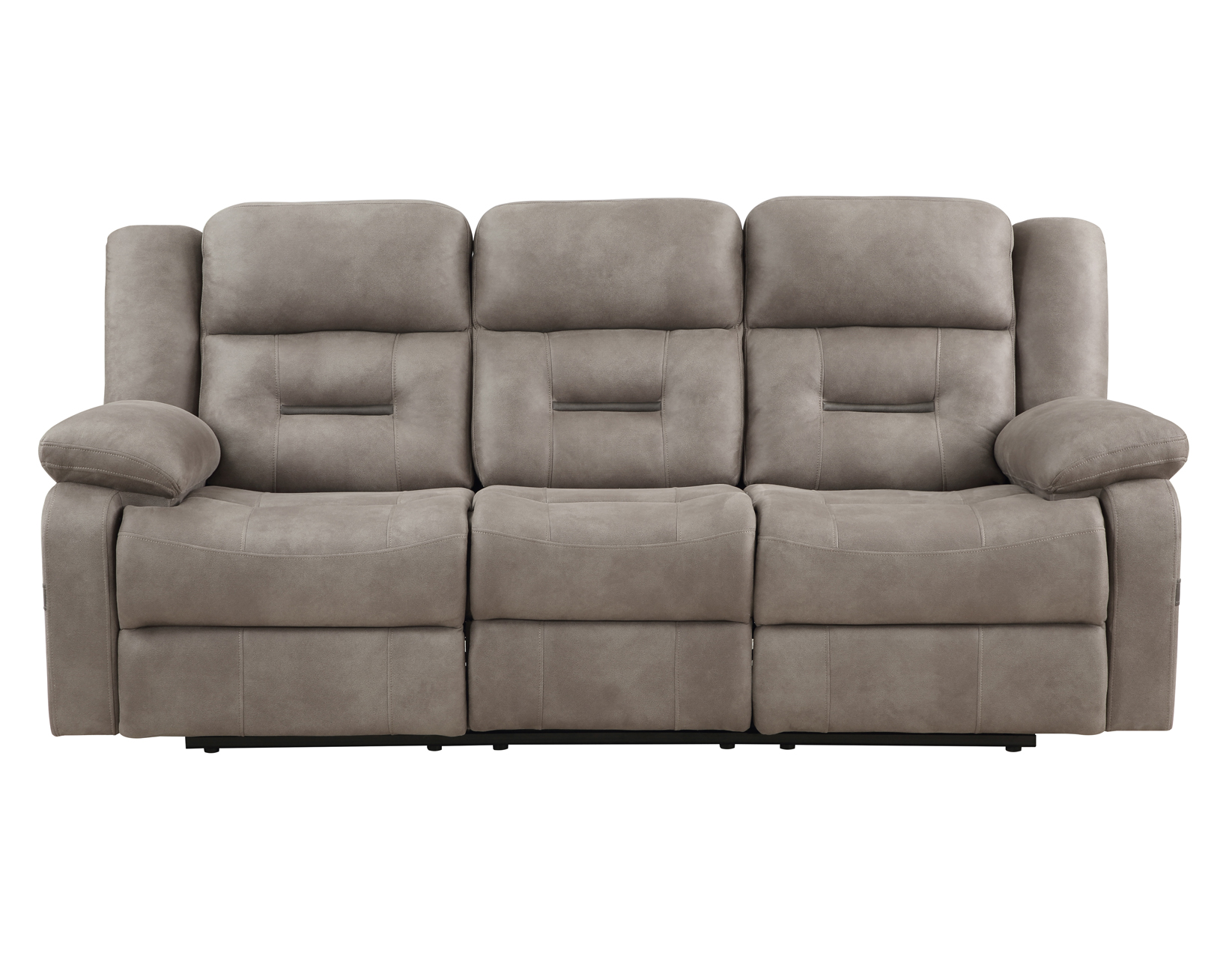 ABILENE TAN MANUAL SOFA - Image 5