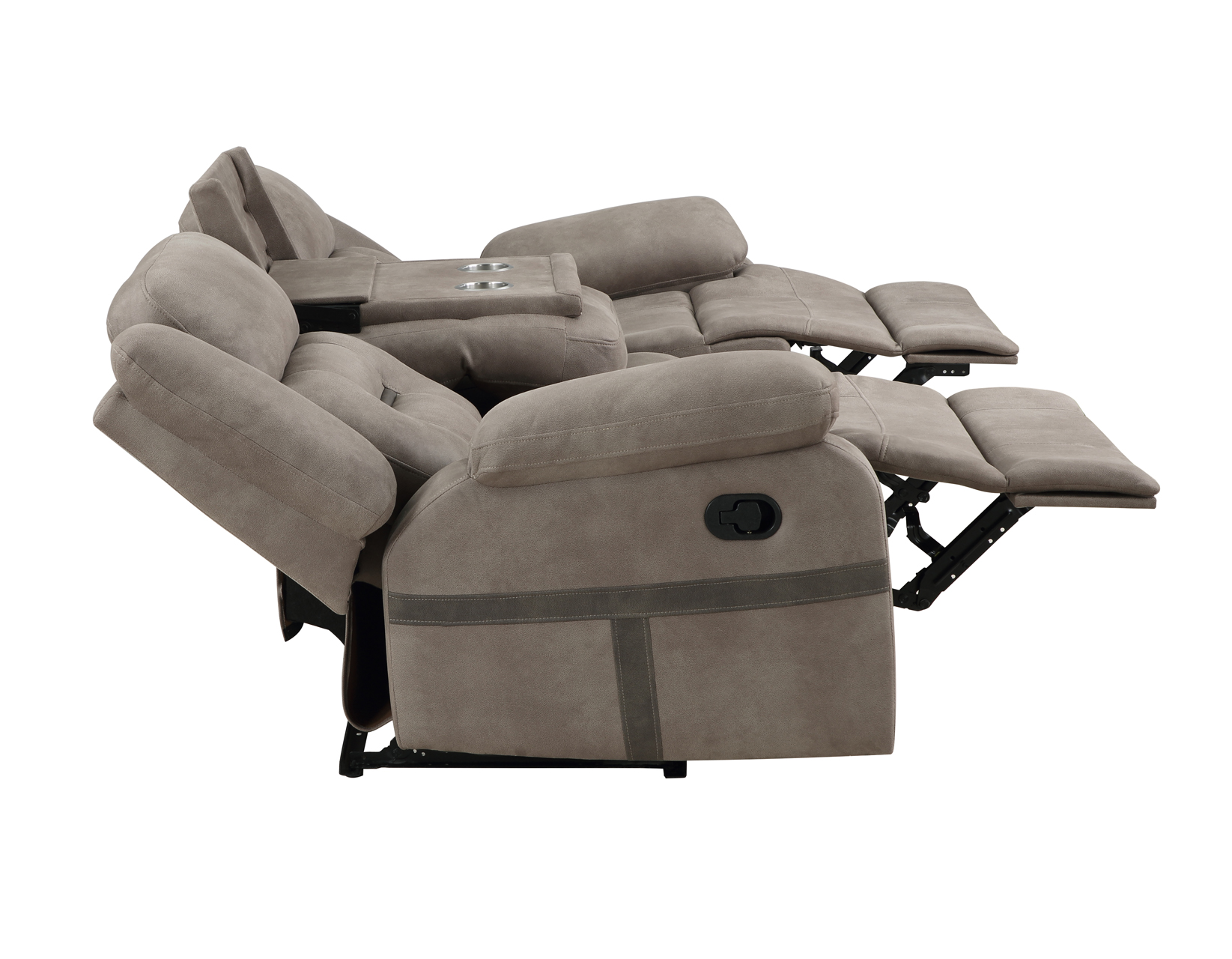 ABILENE TAN MANUAL SOFA - Image 10