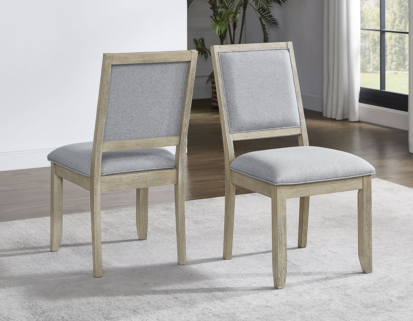 CARENA SIDE CHAIR, GRAY - Image 2