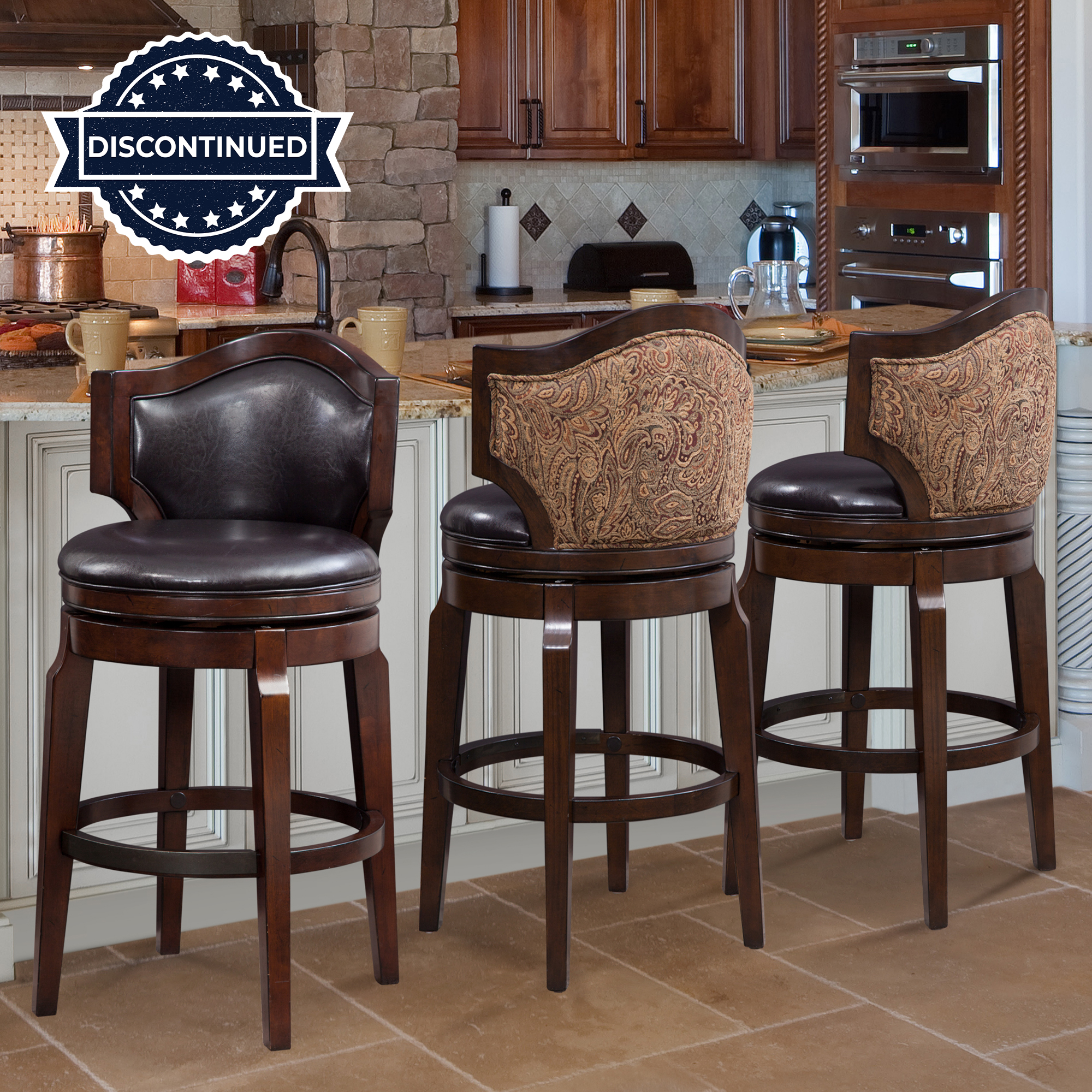 JASPER 30" BAR STOOL, SWIVEL