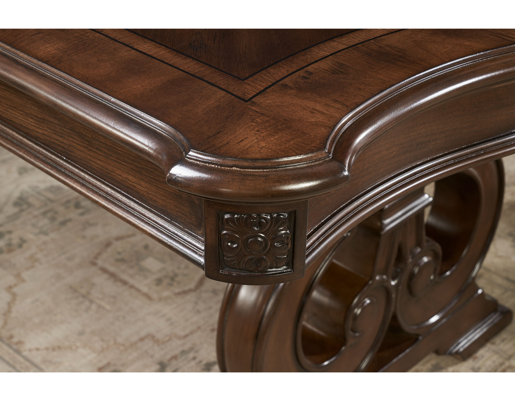 ROYALE 76-96 INCH TABLE WITH 20 INCH LEAF - Image 10