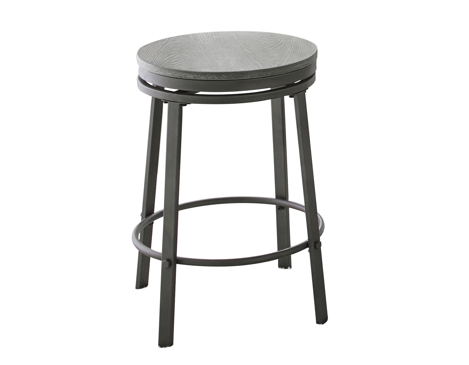 Portland 24" Backless Counter Stool, Swivel