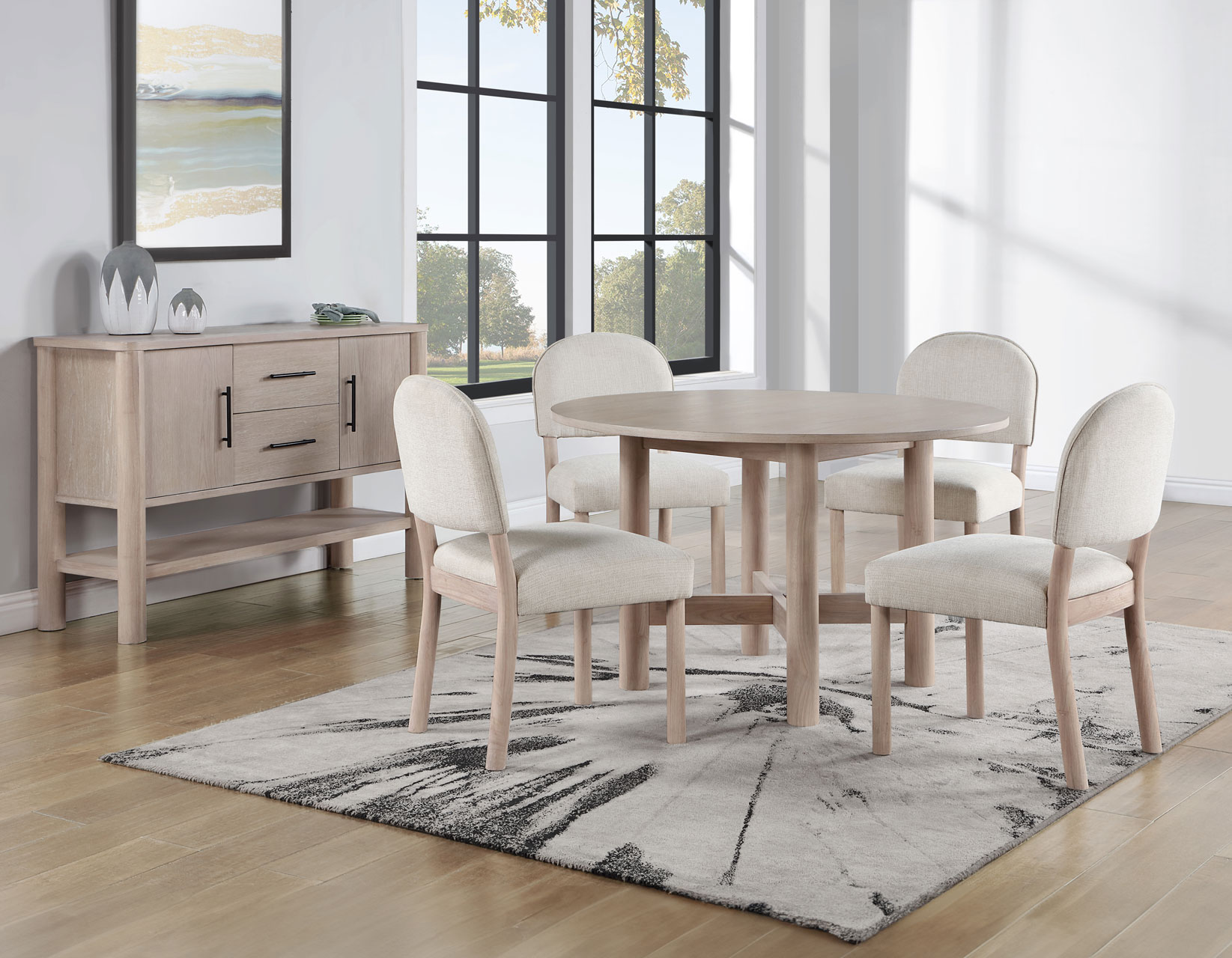 GABBY 48-INCH ROUND DINING TABLE - Image 2