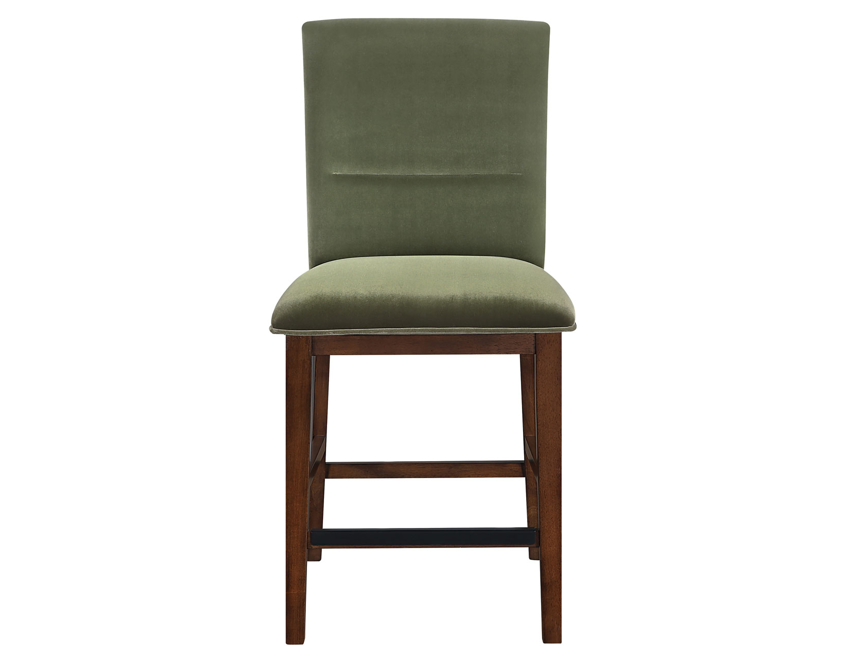 ZEN 24" COUNTER CHAIR, GREEN VELVET - Image 2
