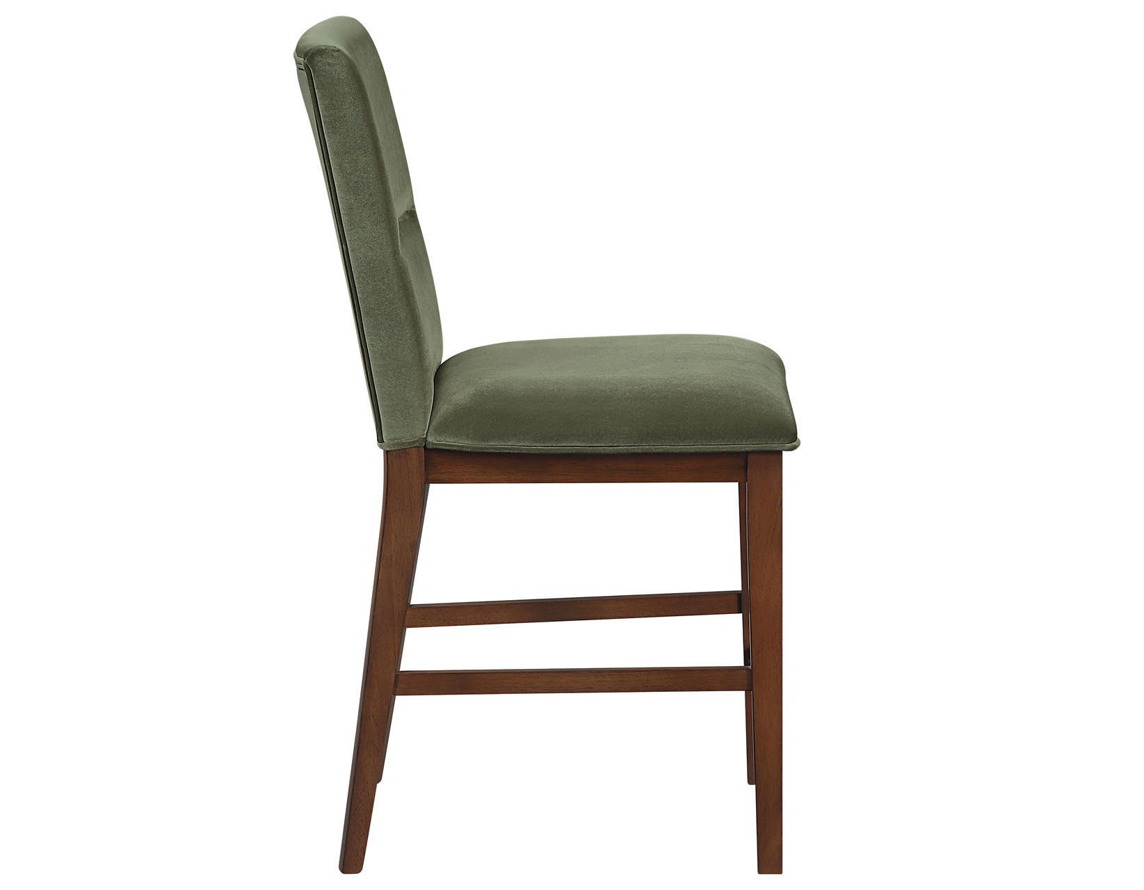 ZEN 24" COUNTER CHAIR, GREEN VELVET - Image 4