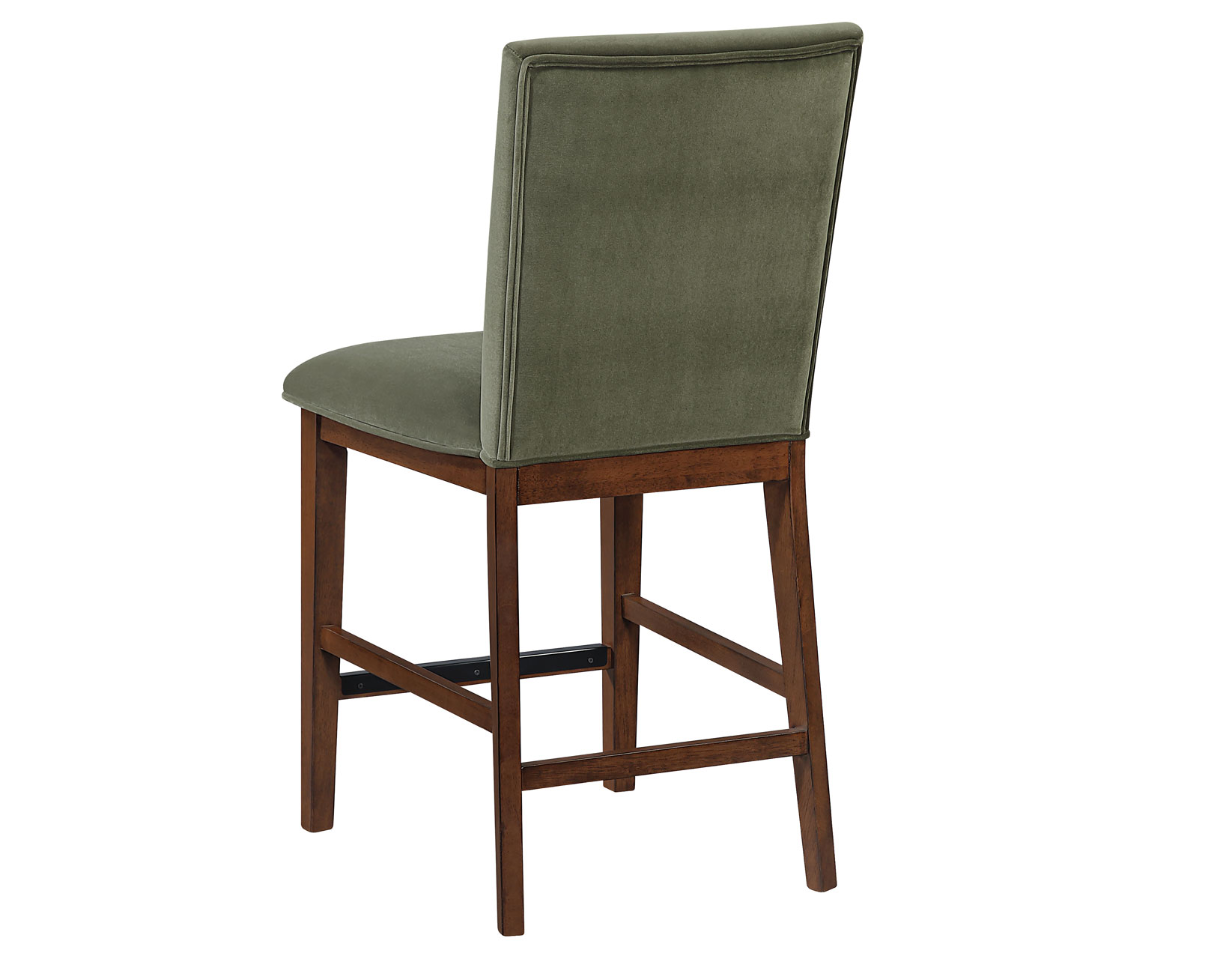ZEN 24" COUNTER CHAIR, GREEN VELVET - Image 5