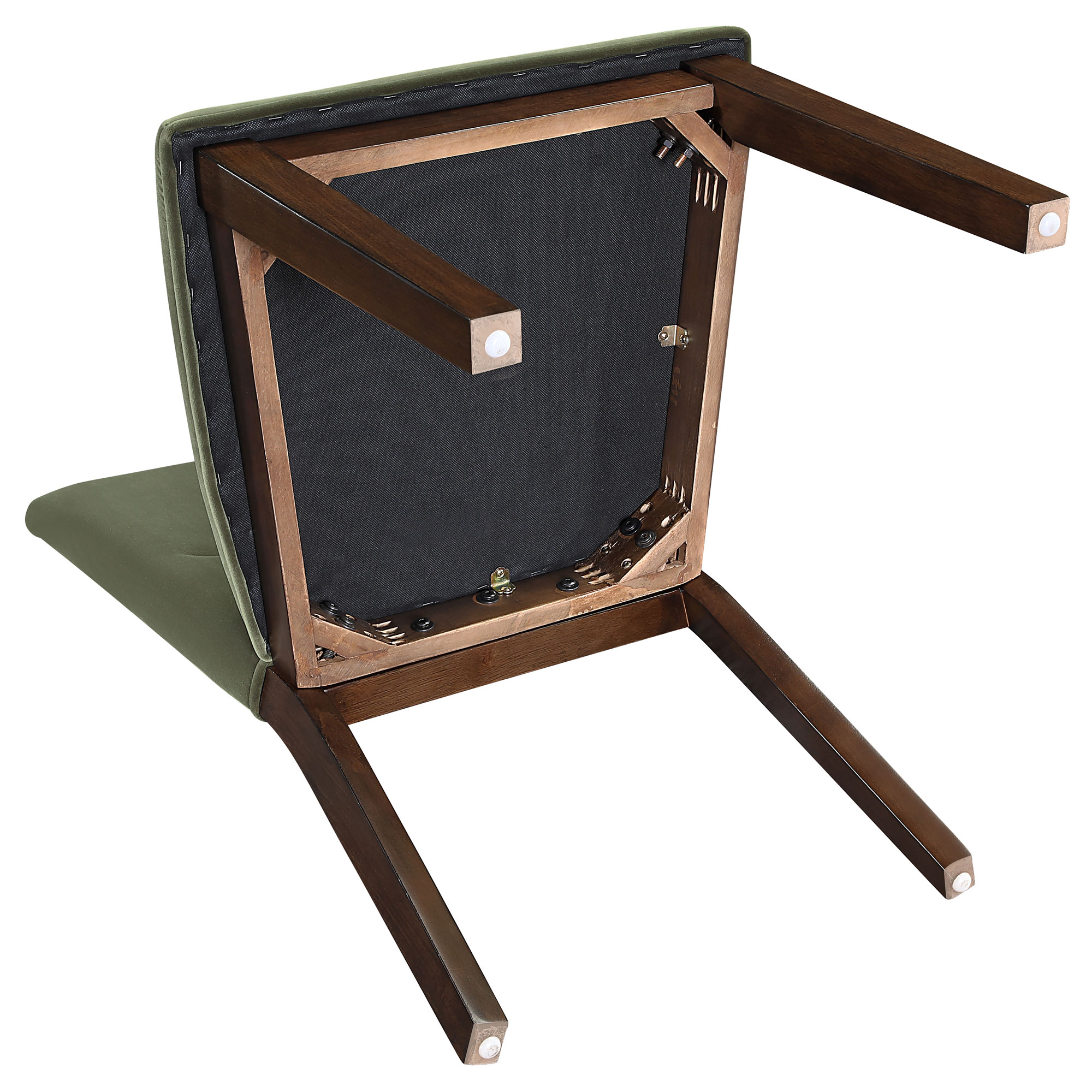 ZEN SIDE CHAIR, GREEN VELVET - Image 7