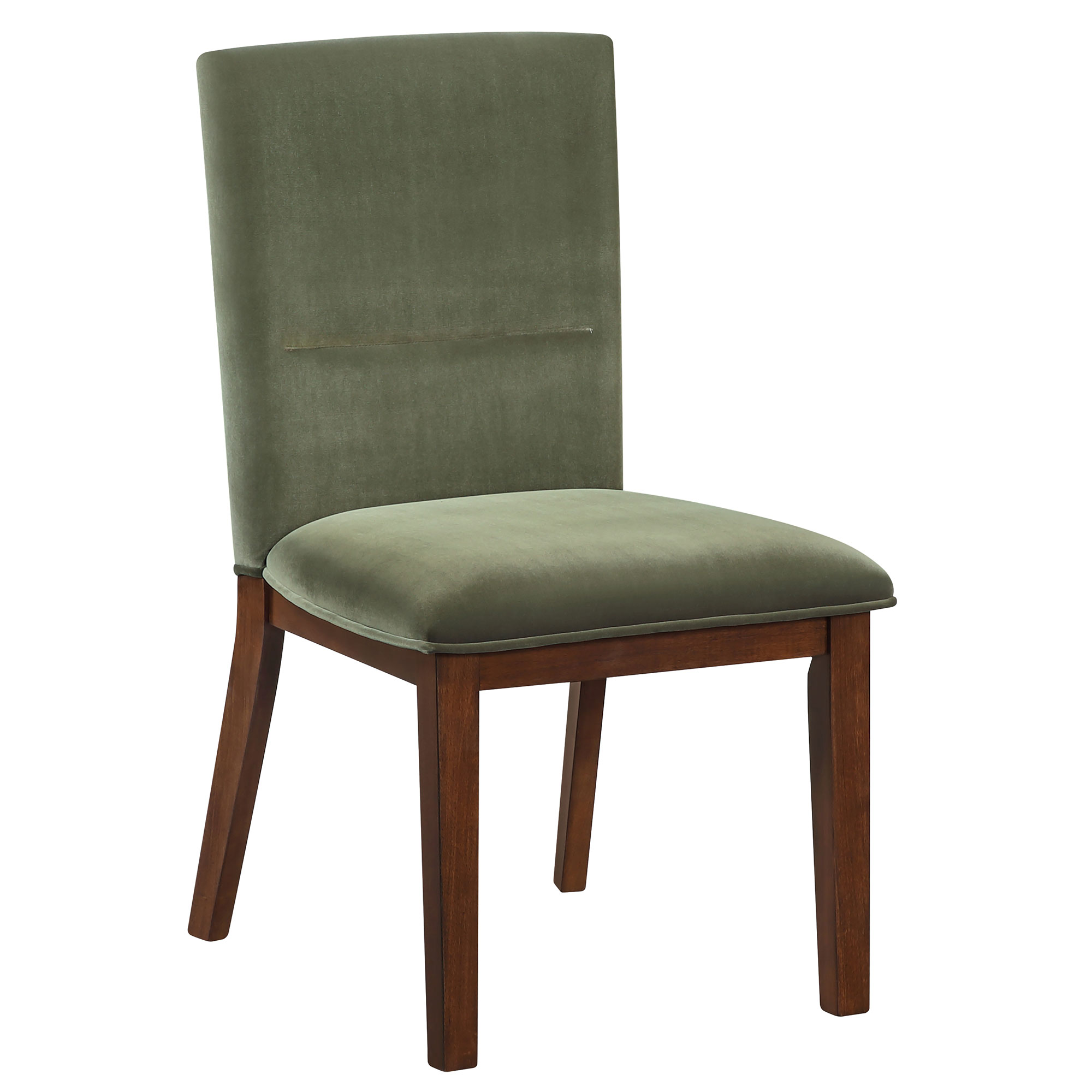 ZEN SIDE CHAIR, GREEN VELVET - Image 4