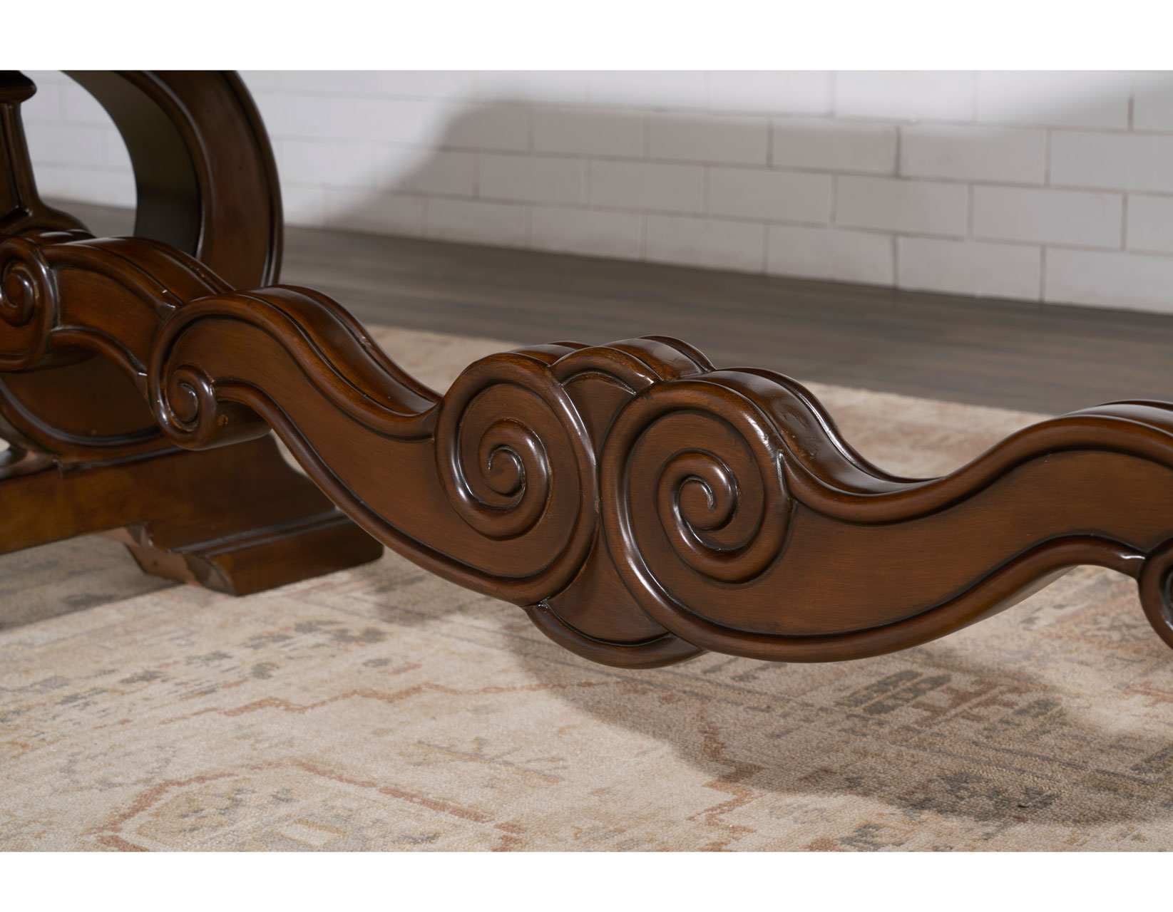 ROYALE 76-96 INCH TABLE WITH 20 INCH LEAF - Image 9