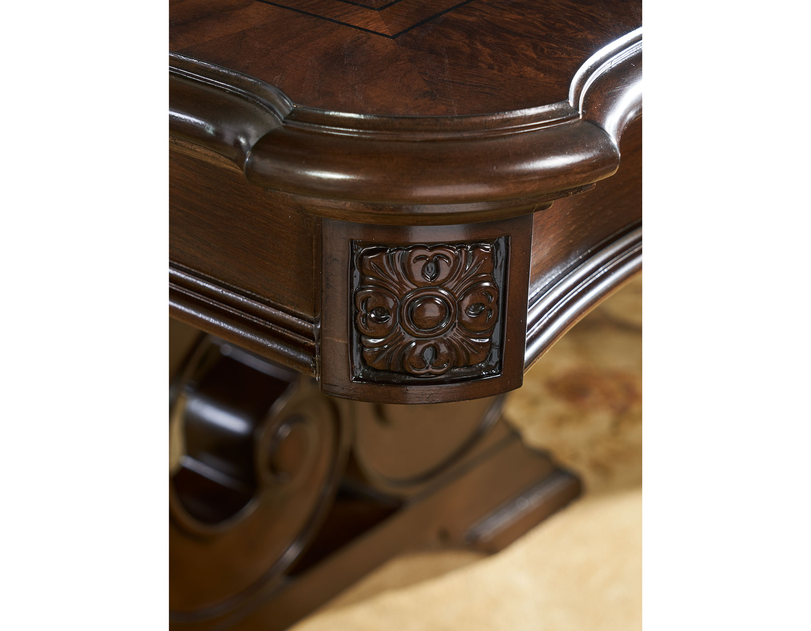ROYALE 76-96 INCH TABLE WITH 20 INCH LEAF - Image 7