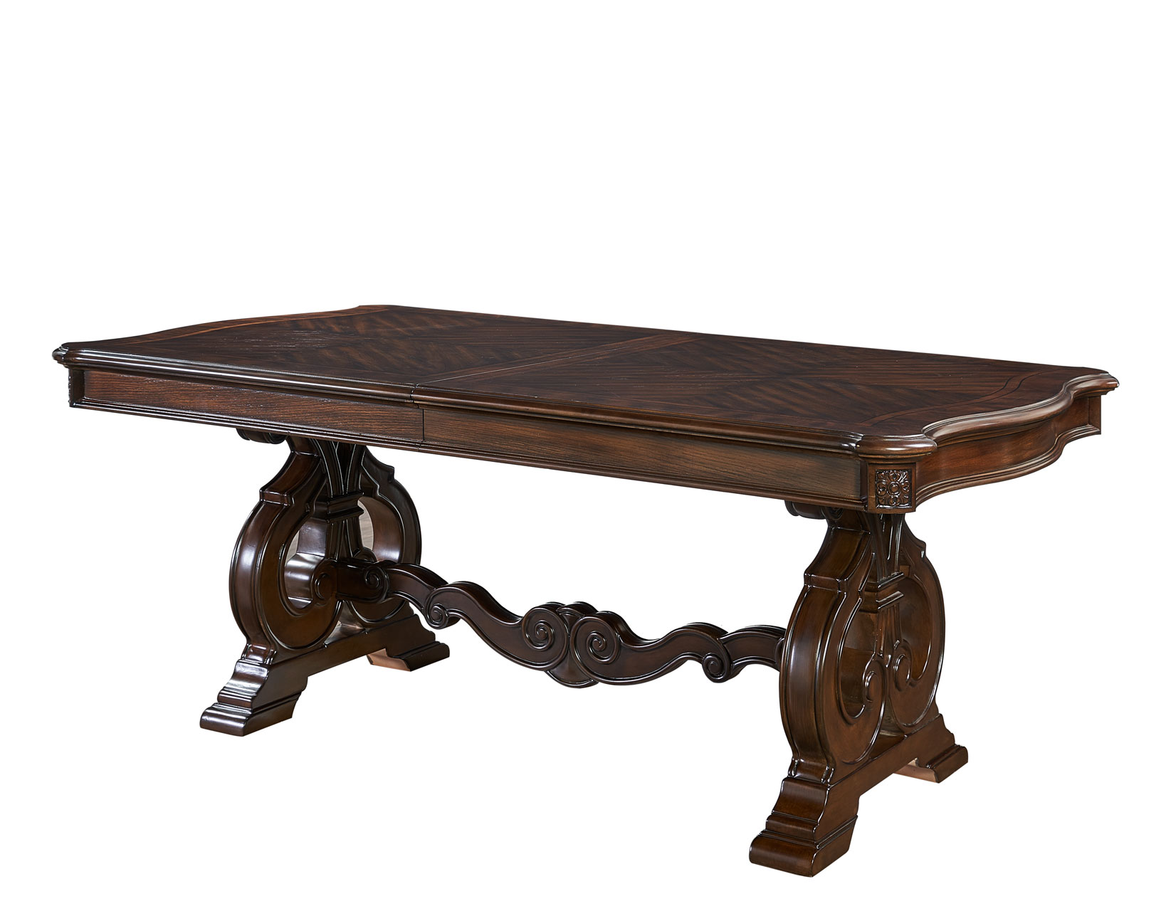 ROYALE 76-96 INCH TABLE WITH 20 INCH LEAF - Image 20