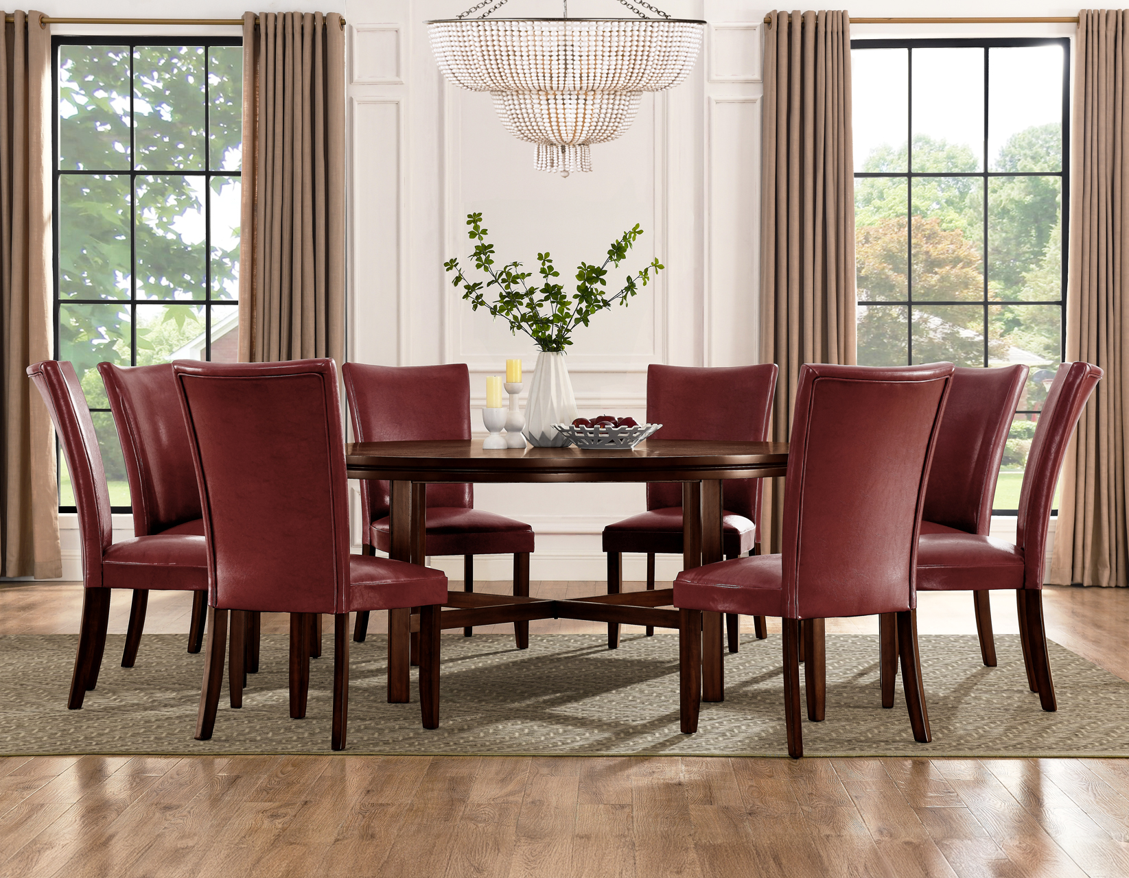 HARTFORD 72-INCH ROUND DINING TABLE - Image 8