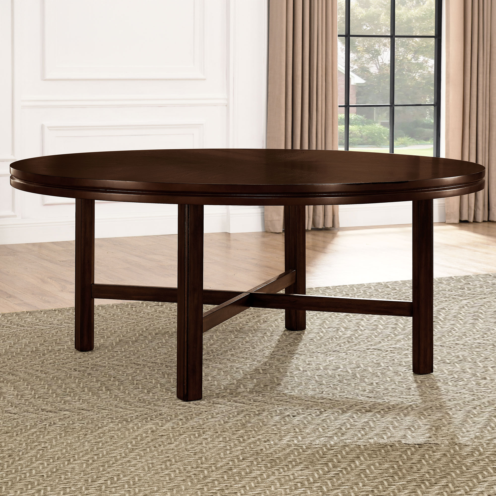 HARTFORD 72-INCH ROUND DINING TABLE