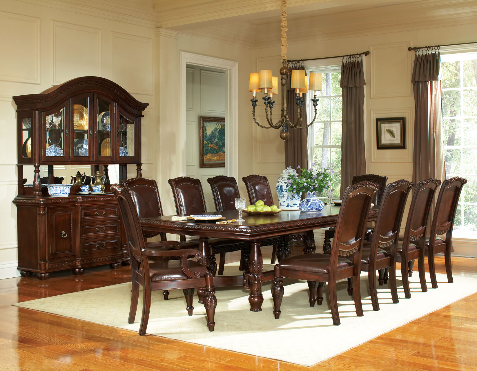 Antoinette 9-Piece Dining Set - Image 9