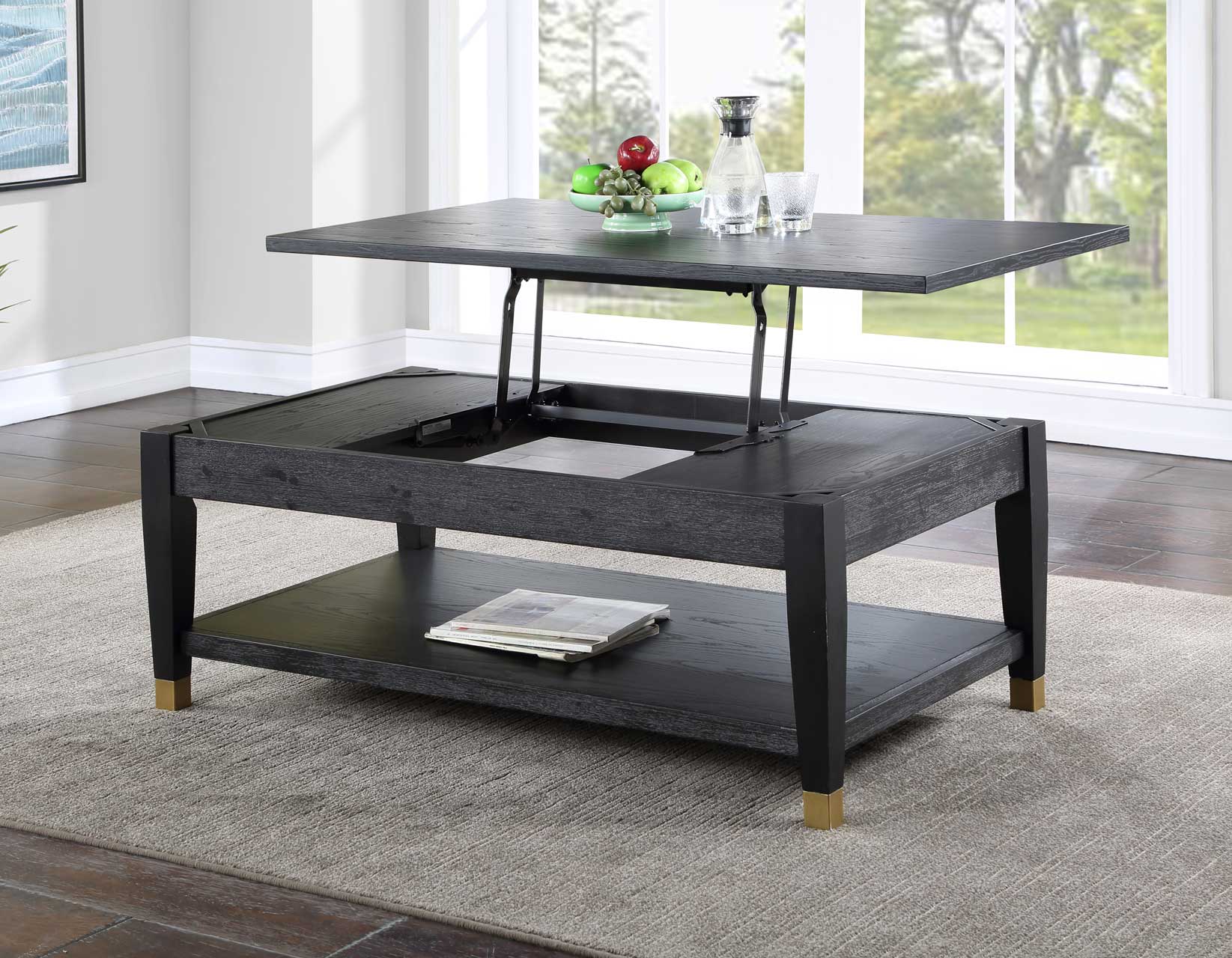 Yves, Lift-Top Cocktail Table - Image 2