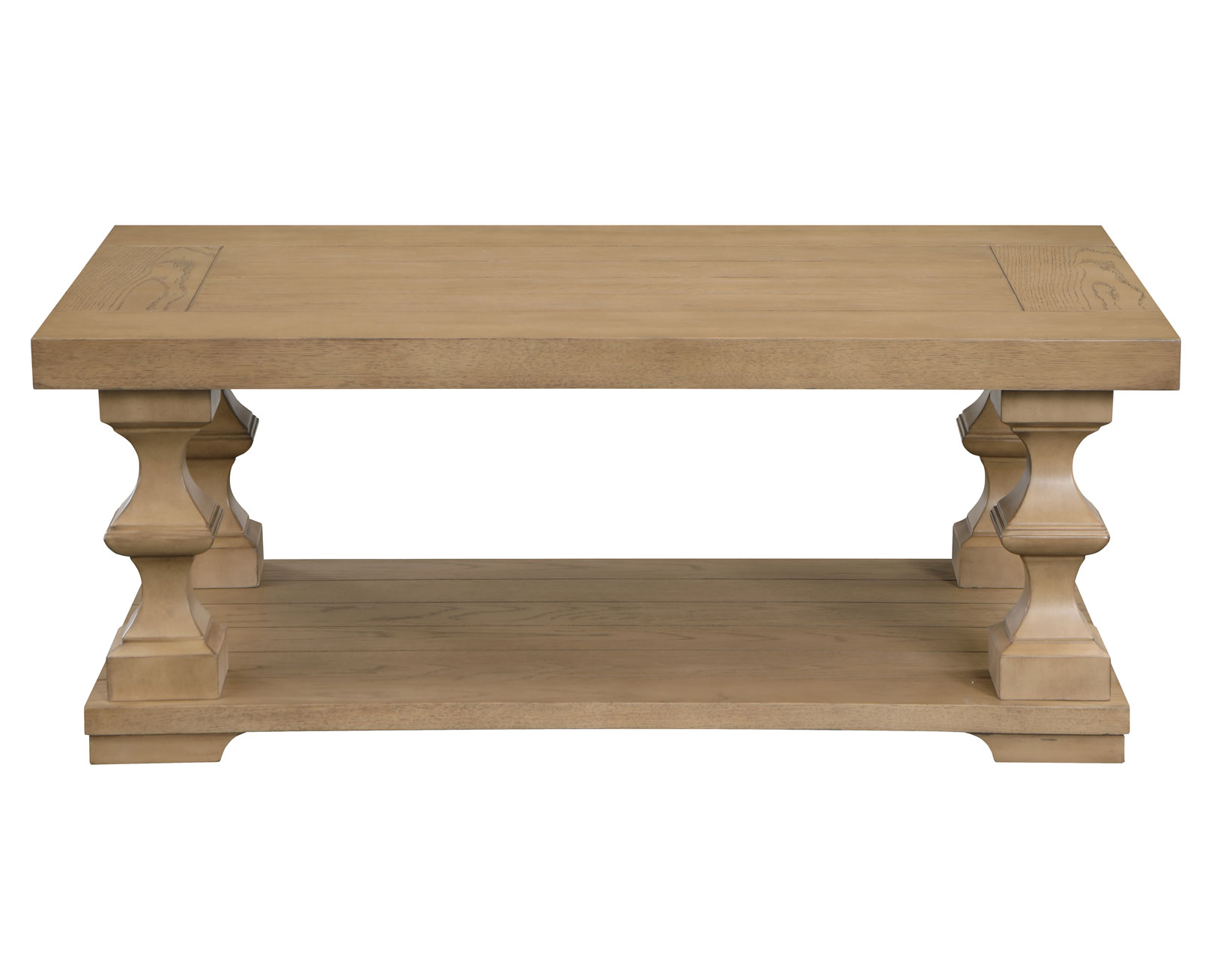 Dory Coffee Table with Casters, Sand - Image 3